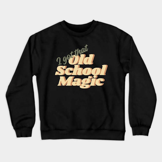 Old School Magic Crewneck Sweatshirt by FlamingThreads